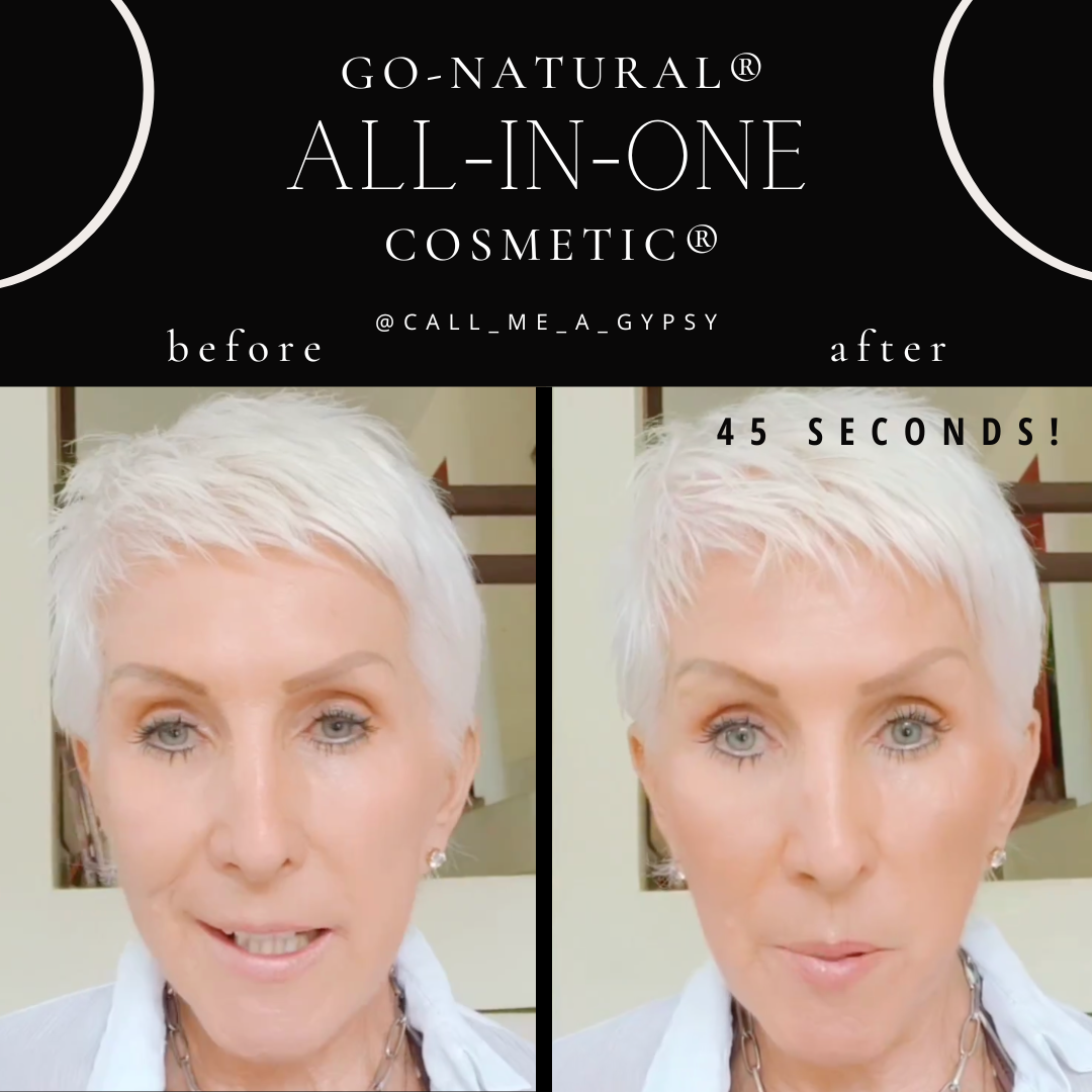1 SKU - 45 SECONDS ... The Results speak for themself ...IT WORKS ! Watch Live Demo - GO-NATURAL® ALL-IN-ONE Cosmetic®
