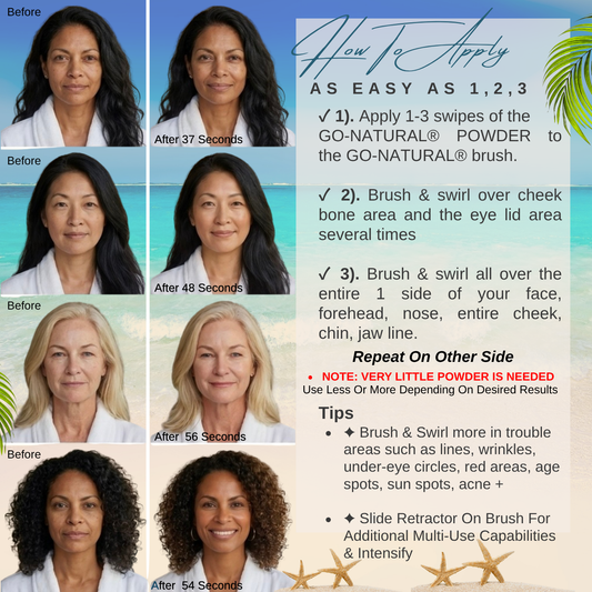 How to Apply GO NATURAL® ALL-IN-ONE® Powder for a Flawless, Natural Finish