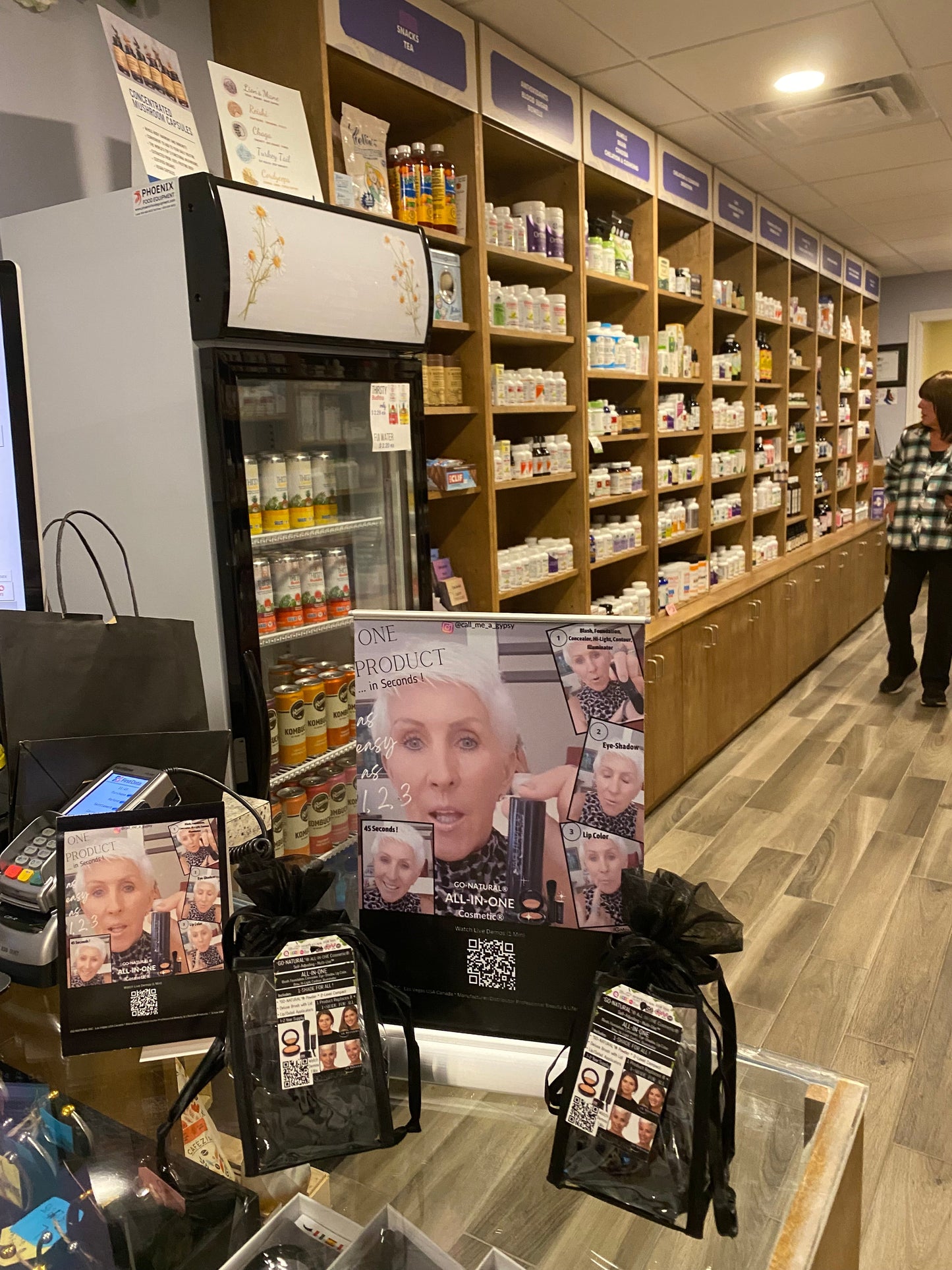 Retail Counter-Top Signage - New Retail Location