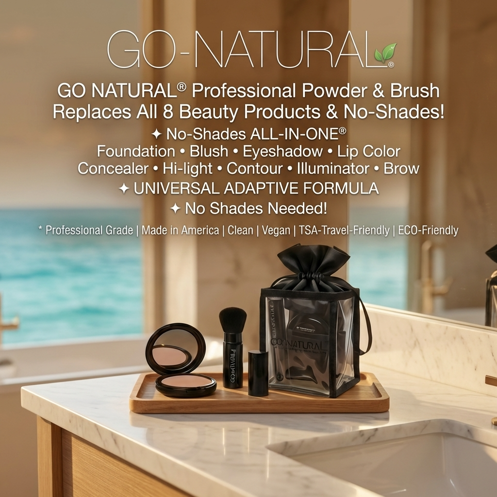 TRIAL OFFER — GO NATURAL® The ALL-IN-ONE Cosmetic® Travel Gift Set
