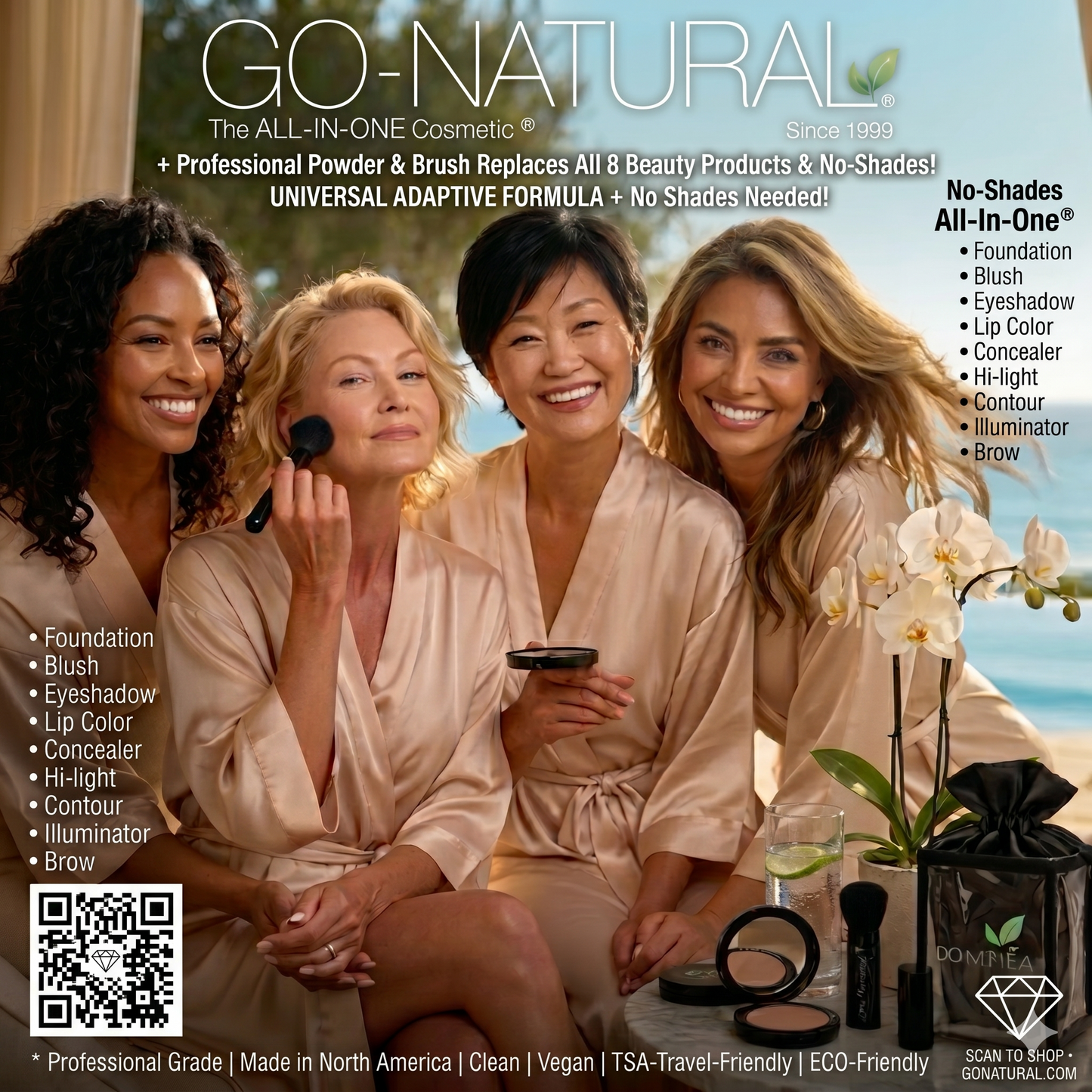 Wholesale Offers - GO NATURAL® ALL-IN-ONE® Powder - Travel Gift Set