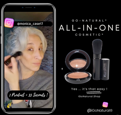 ** PROMO BEST OFFER ** SAVE 30% OFF * USE THIS DISCOUNT CODE AT CHECKOUT:  SM30   *GO NATURAL® The ALL-IN-ONE Cosmetic® Travel Gift Set
