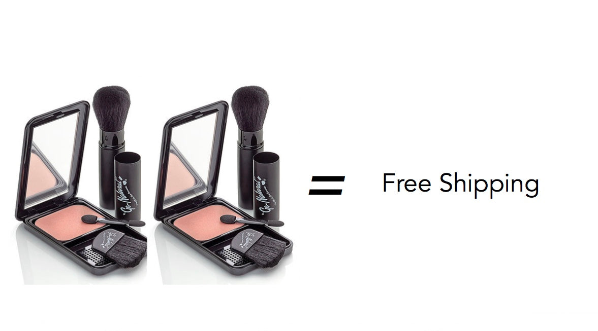 Buy 2 for Free Shipping - GO-NATURAL® ALL-IN-ONE Cosmetic® 1-Shade Multi-Use "Magic Powder" ™ 