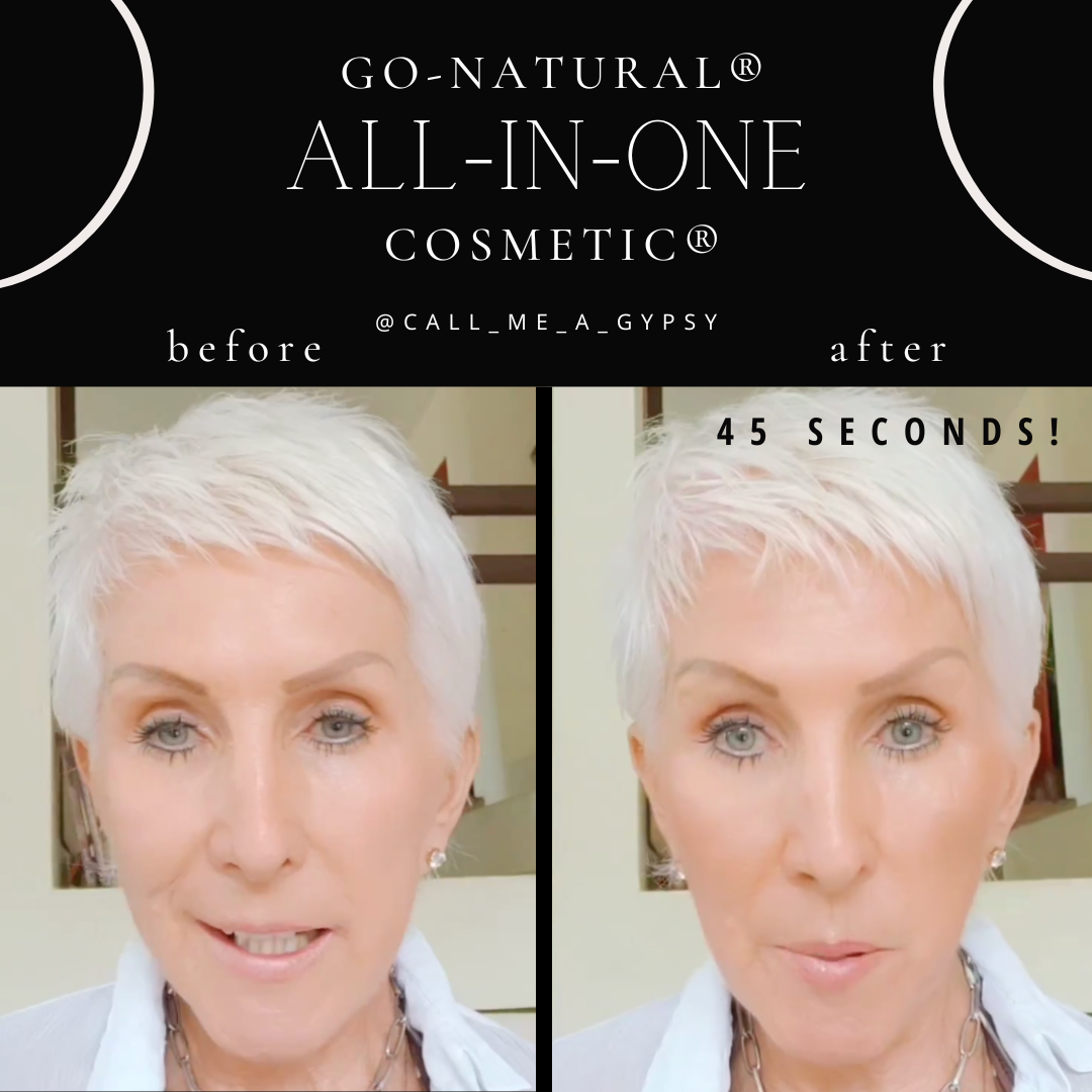 1 SKU - 45 SECONDS ... The Results speak for themself ...IT WORKS !  Watch Live Demo  -  GO-NATURAL® ALL-IN-ONE Cosmetic®