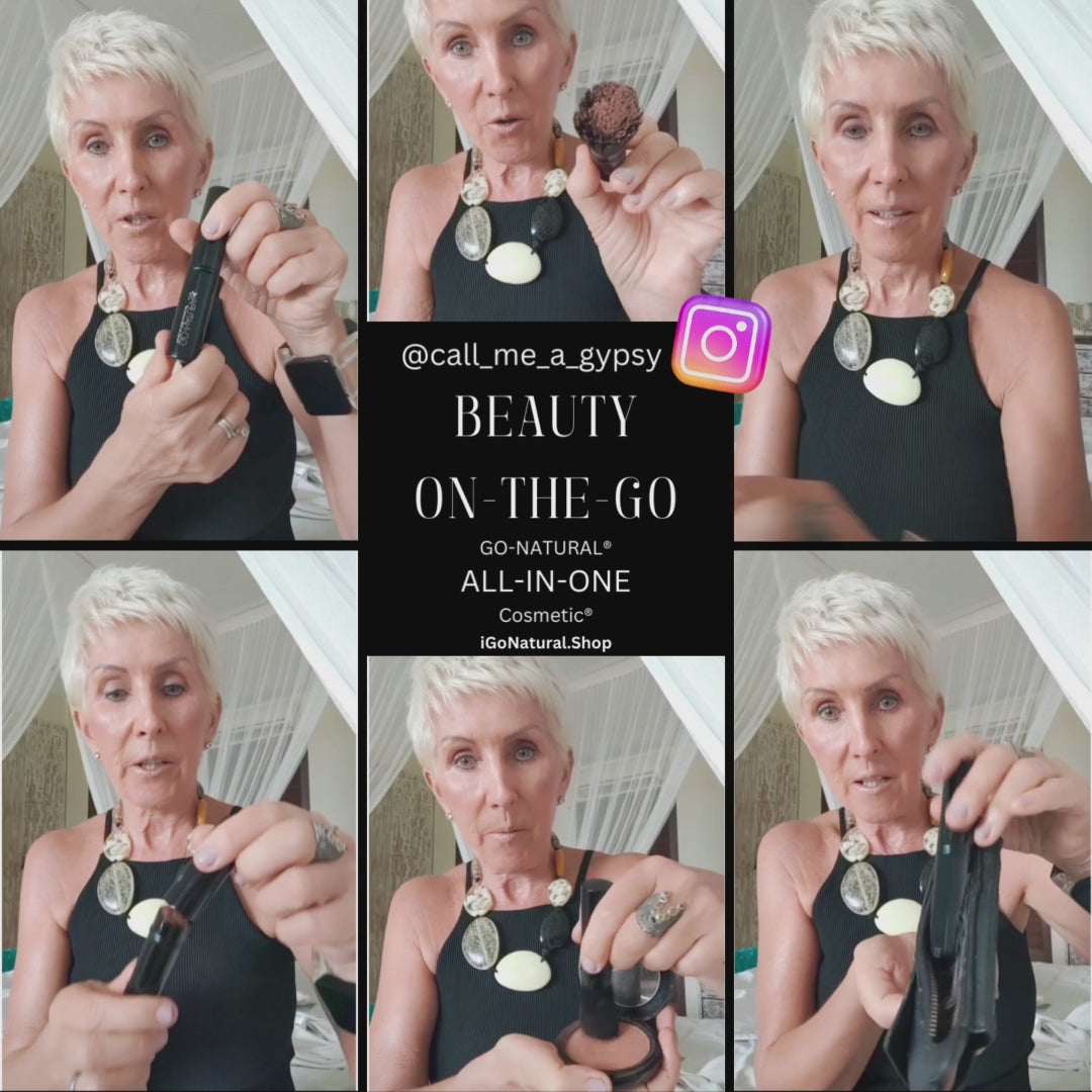 FULL DEMO 3 - * WATCH Our 50 Plus Beauty Brand Ambassador  * The classy & beautiful Sheila From Bali @call_me_a_gypsy - 1 Product ... 45 Seconds !  As Easy As 1, 2, 3  * GO-NATURAL® ALL-IN-ONE Cosmetic®    … it’s that easy !  
